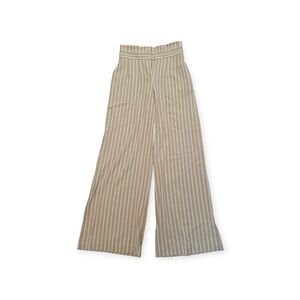 New York & Company Beige Striped Women's Trousers